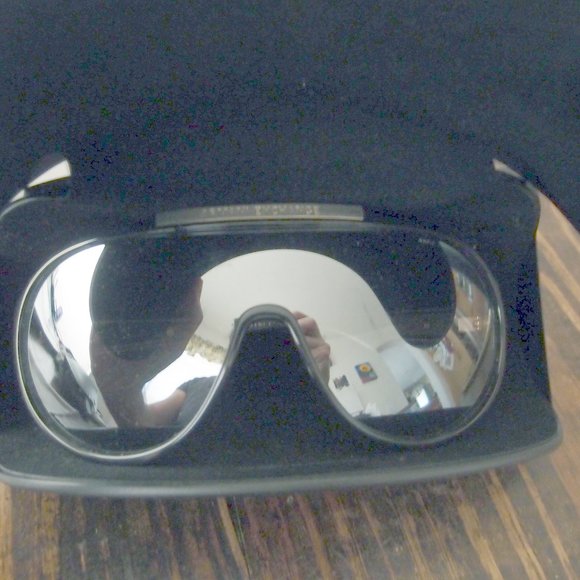 armani exchange ax shield/goggle sunglasses-unisex-mirrored.. - Picture 2 of 14